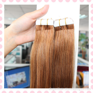 Wholesale European Remy Tape Hair Seamless Double Sided Tape Hair Extensions